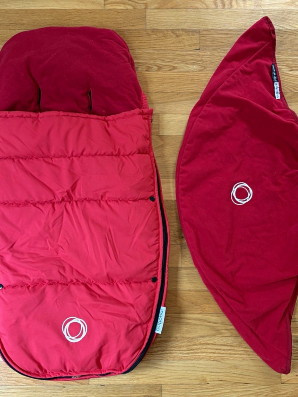 Bugaboo High Performance Stroller Footmuff and Cover Red Discontinued Style